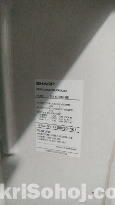 SHARP 606 Litre Non-Frost Cooling Refrigerator-Freezer (Thai